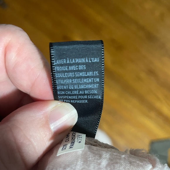 American Eagle Infinity Blush and Gold Scarf - Picture 9 of 9